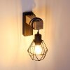 Barbengo Lampa ścienna brązowy, czarny, 1-punktowy