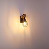 Barbengo Lampa ścienna brązowy, czarny, 1-punktowy