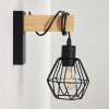 Barbengo Lampa ścienna brązowy, czarny, 1-punktowy