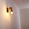 Barbengo Lampa ścienna brązowy, czarny, 1-punktowy