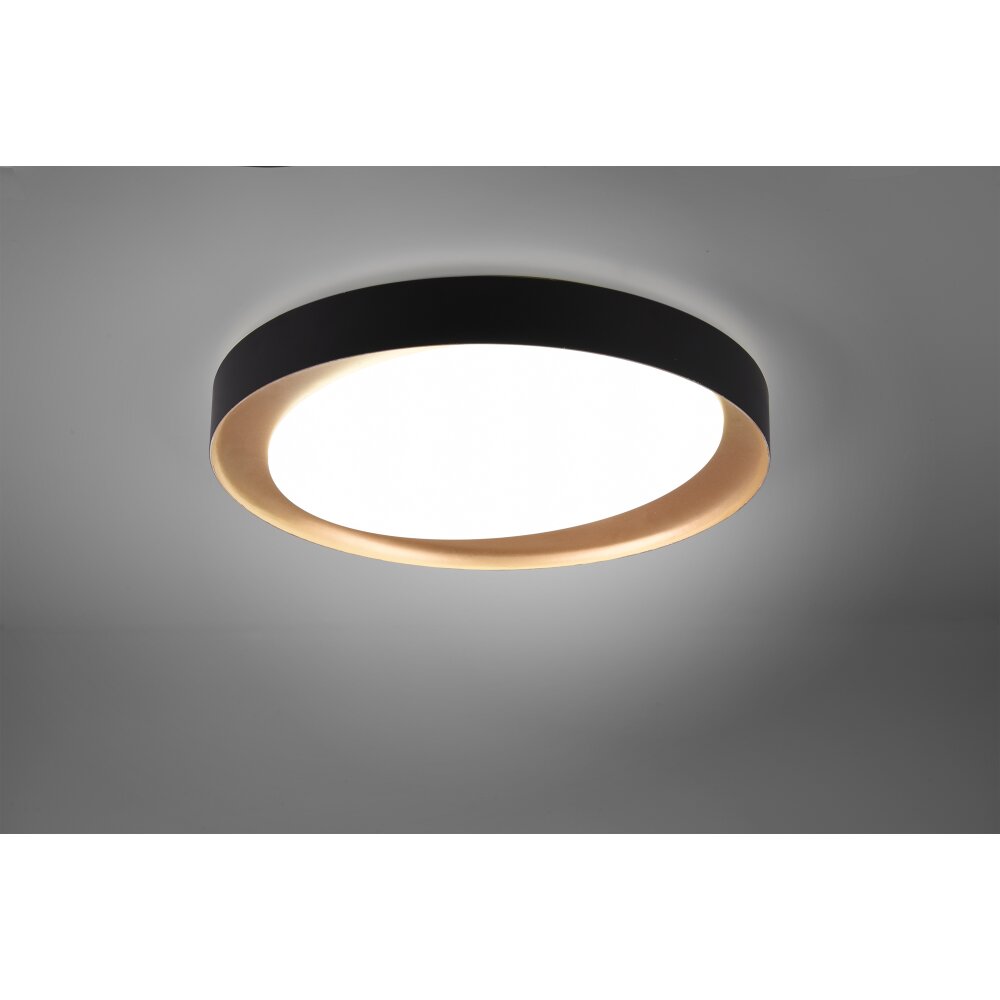Reality Zeta Lampa Sufitowa LED Czarny, 1-punktowy, Zdalne sterowanie main product photo