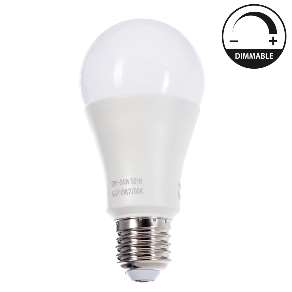 LED E27 10W 2700 Kelvin 800 Lumen main product photo