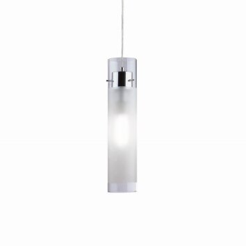 Ideal Lux FLAM Lampa Wisząca Chrom, 1-punktowy