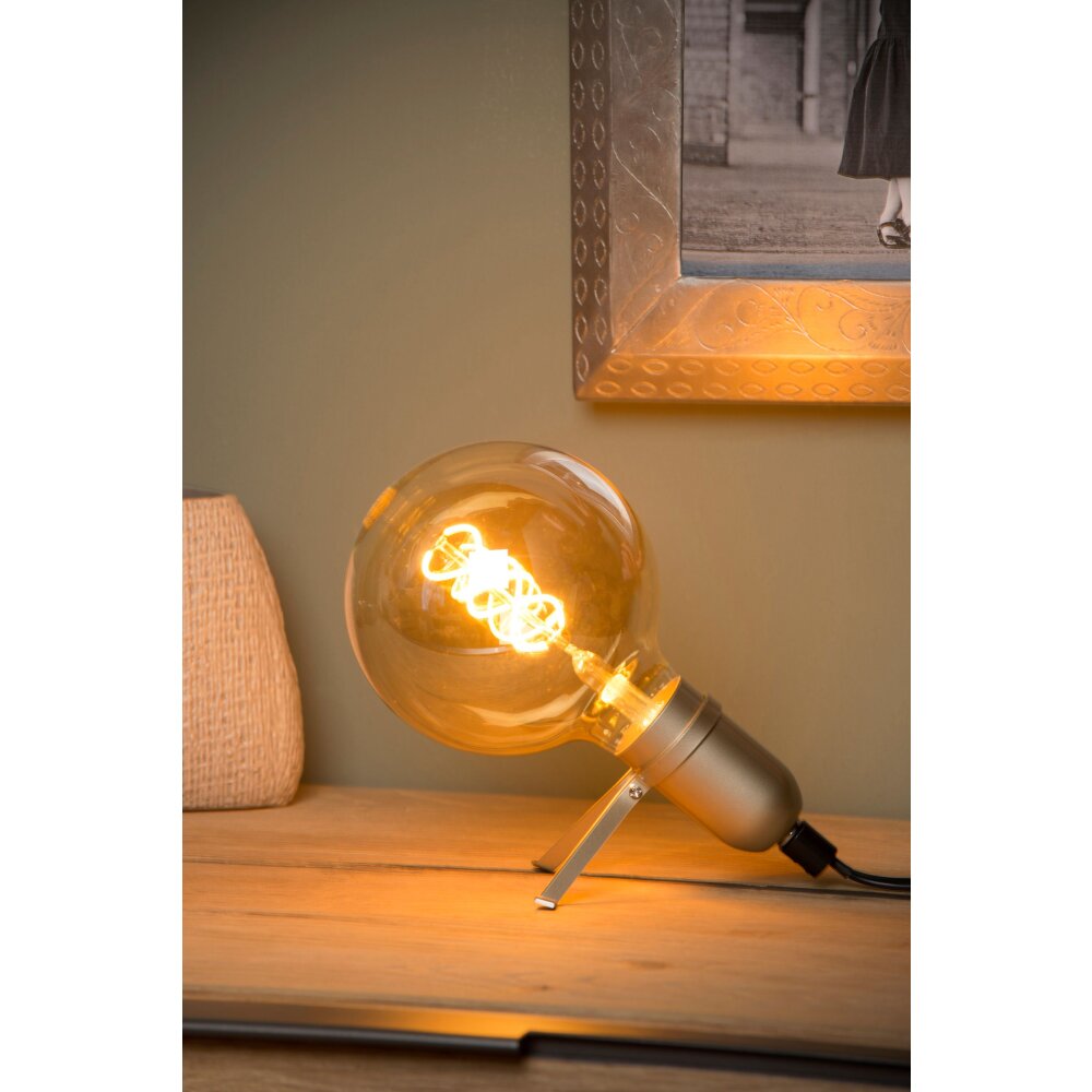 Lucide PUKKI Lampa stołowa Złoty, 1-punktowy main product photo