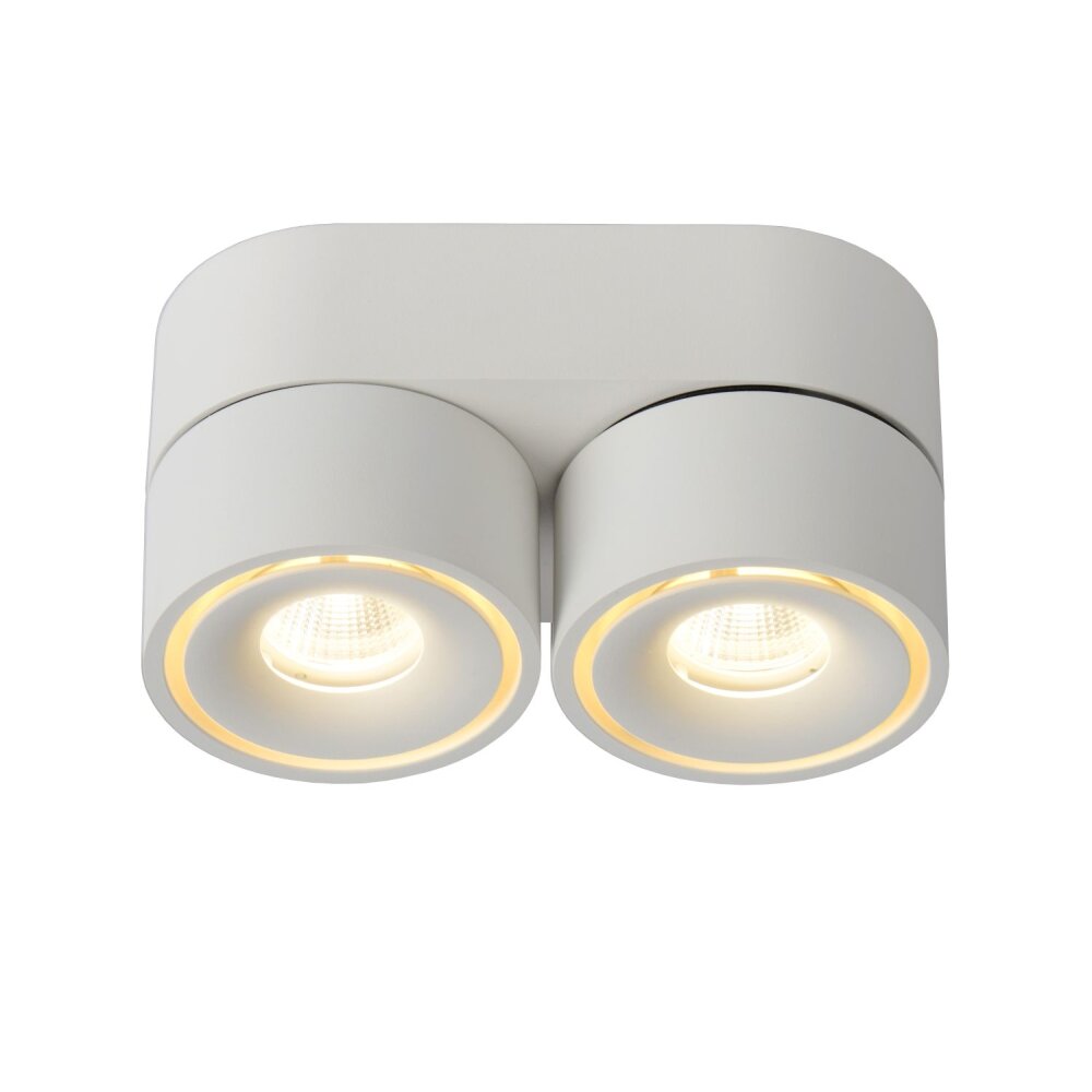Lucide YUMIKO Lampa Sufitowa LED Biały, 2-punktowe main product photo