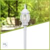 Brilliant Istria Zewnętrzna Lampa Stojąca Biały, 1-punktowy