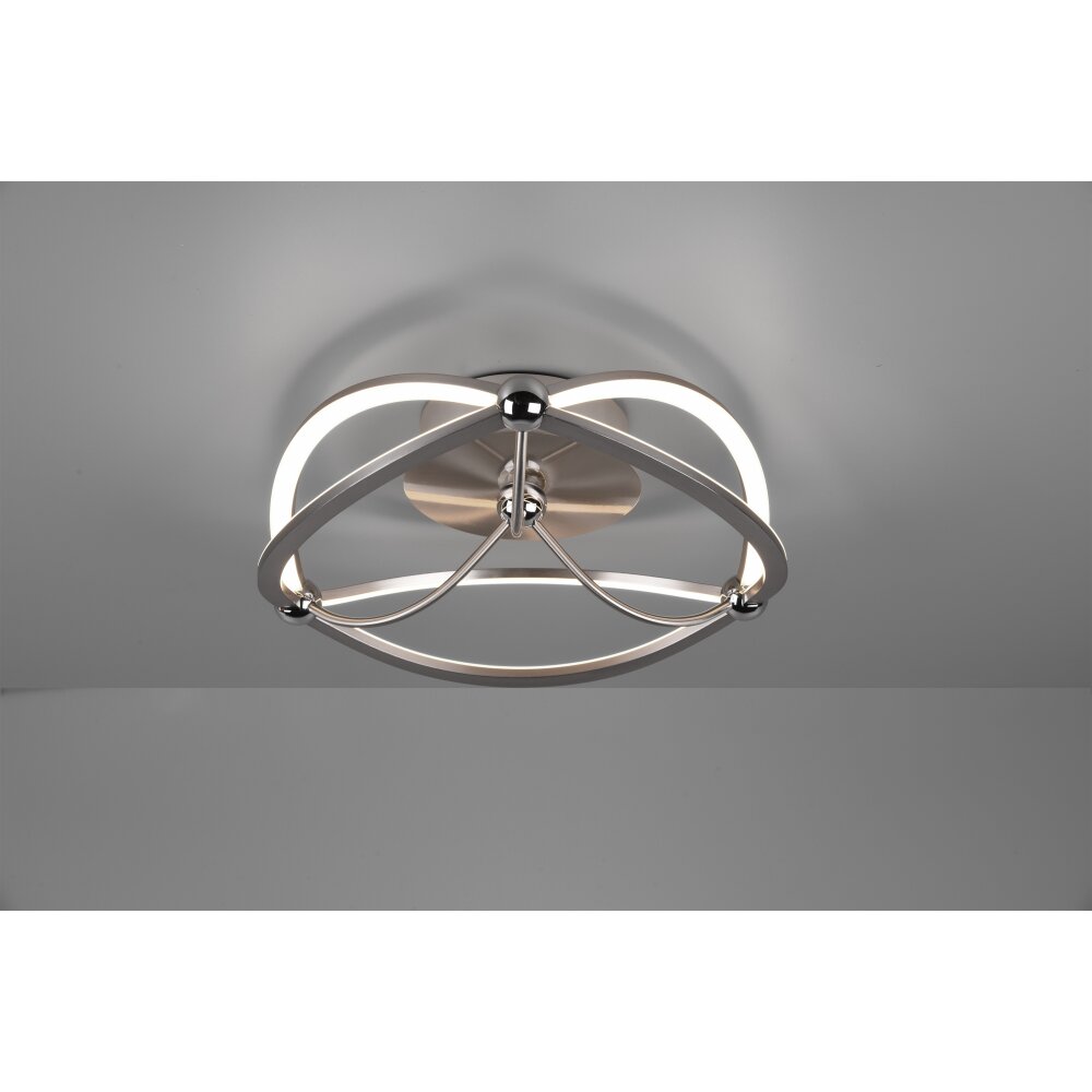 Trio Charivari Lampa Sufitowa LED Nikiel matowy, 1-punktowy main product photo