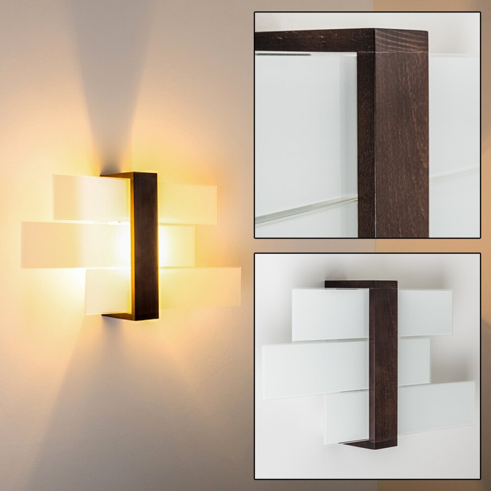 Lovikka Lampa ścienna Ciemne drewno, 1-punktowy main product photo