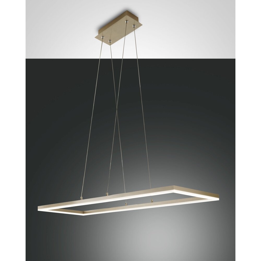 Fabas Luce Bard Lampa Wisząca LED Złoty, 1-punktowy main product photo