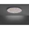 Leuchten-Direkt SPARKLE Lampa Sufitowa LED Nikiel matowy, 1-punktowy, Zdalne sterowanie
