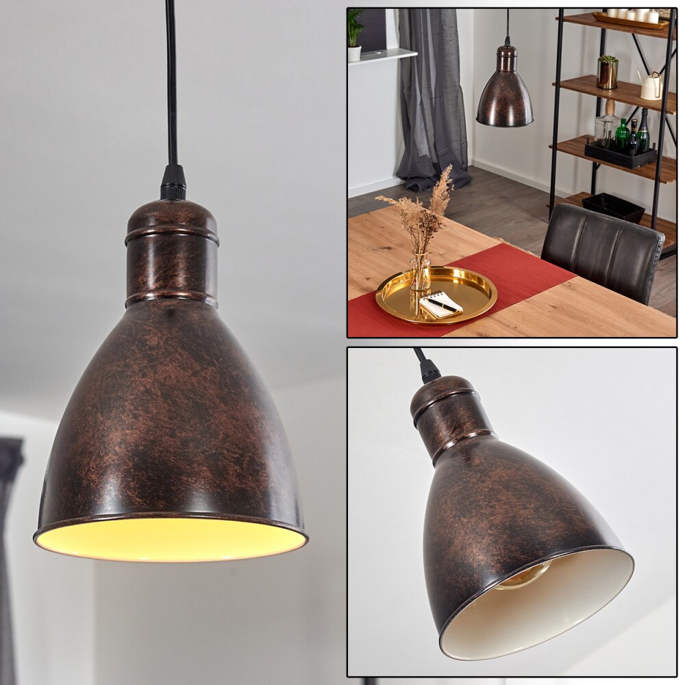 Timola Lampa Wisząca Rdzawy, Czarny, 1-punktowy main product photo