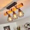 Barbengo Lampa Sufitowa czarny, 3-punktowe