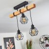Barbengo Lampa Sufitowa czarny, 3-punktowe