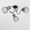 Bacau Lampa Sufitowa Czarny, 3-punktowe