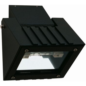 Albert 2410 zewnętrzny kinkiet LED Czarny, 1-punktowy