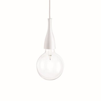 Ideal Lux MINIMAL Lampa Wisząca Biały, 1-punktowy