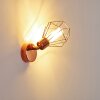 Ferrand Lampa ścienna LED Miedź, 1-punktowy
