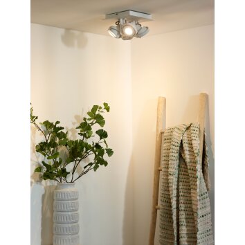lampy sufitowe listwy Lucide LANDA LED Biały, 4-punktowe