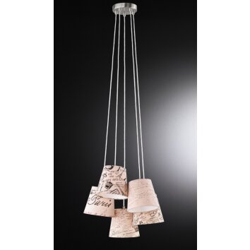 Honsel Multi Lampa wisząca Chrom, 5-punktowe