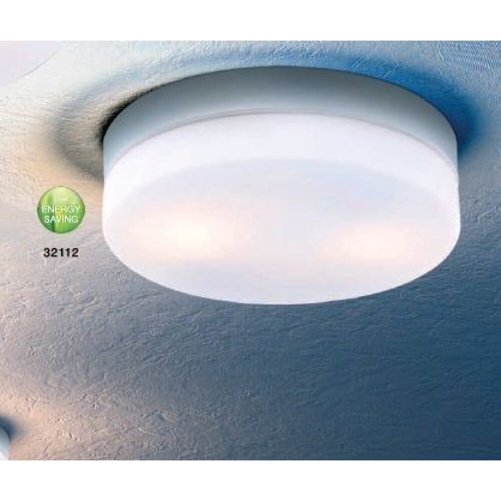 Globo VRANOS lampa sufitowa Stal nierdzewna, Srebrny, Biały, 2-punktowe main product photo