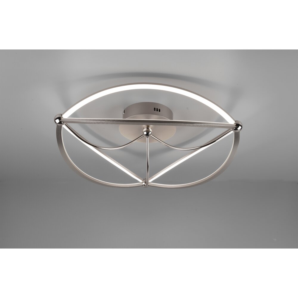 Trio Charivari Lampa Sufitowa LED Nikiel matowy, 1-punktowy main product photo