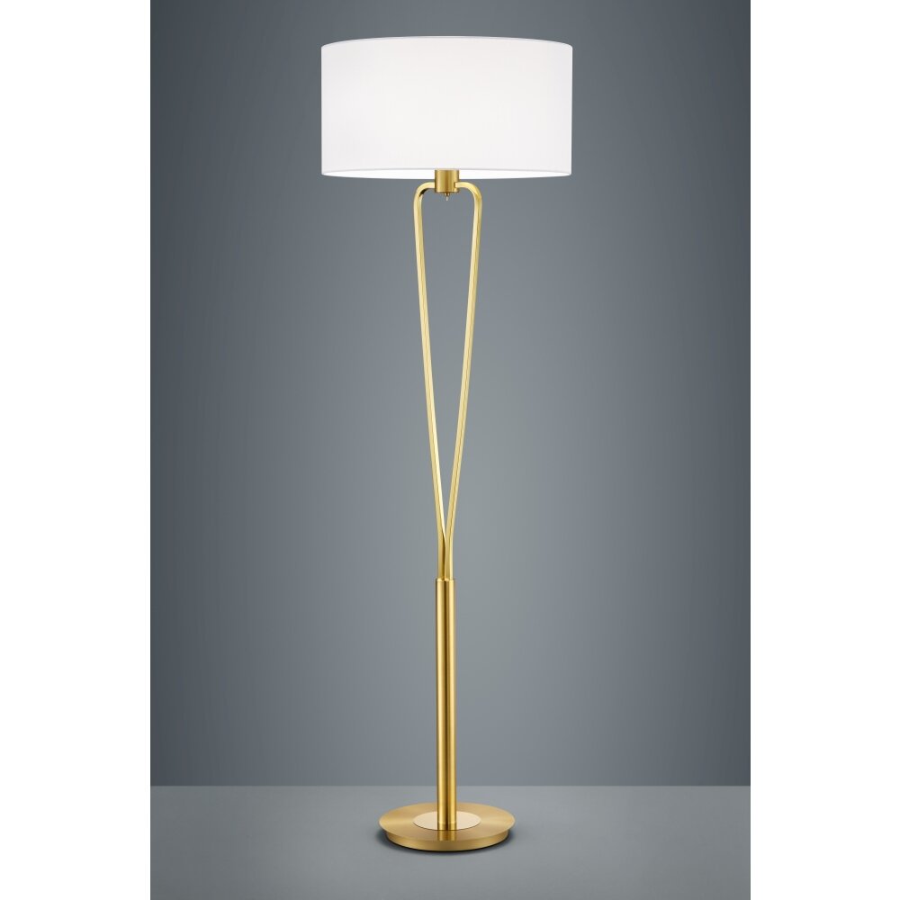 Trio PARIS II Lampa Stojąca Mosiądz, 1-punktowy main product photo