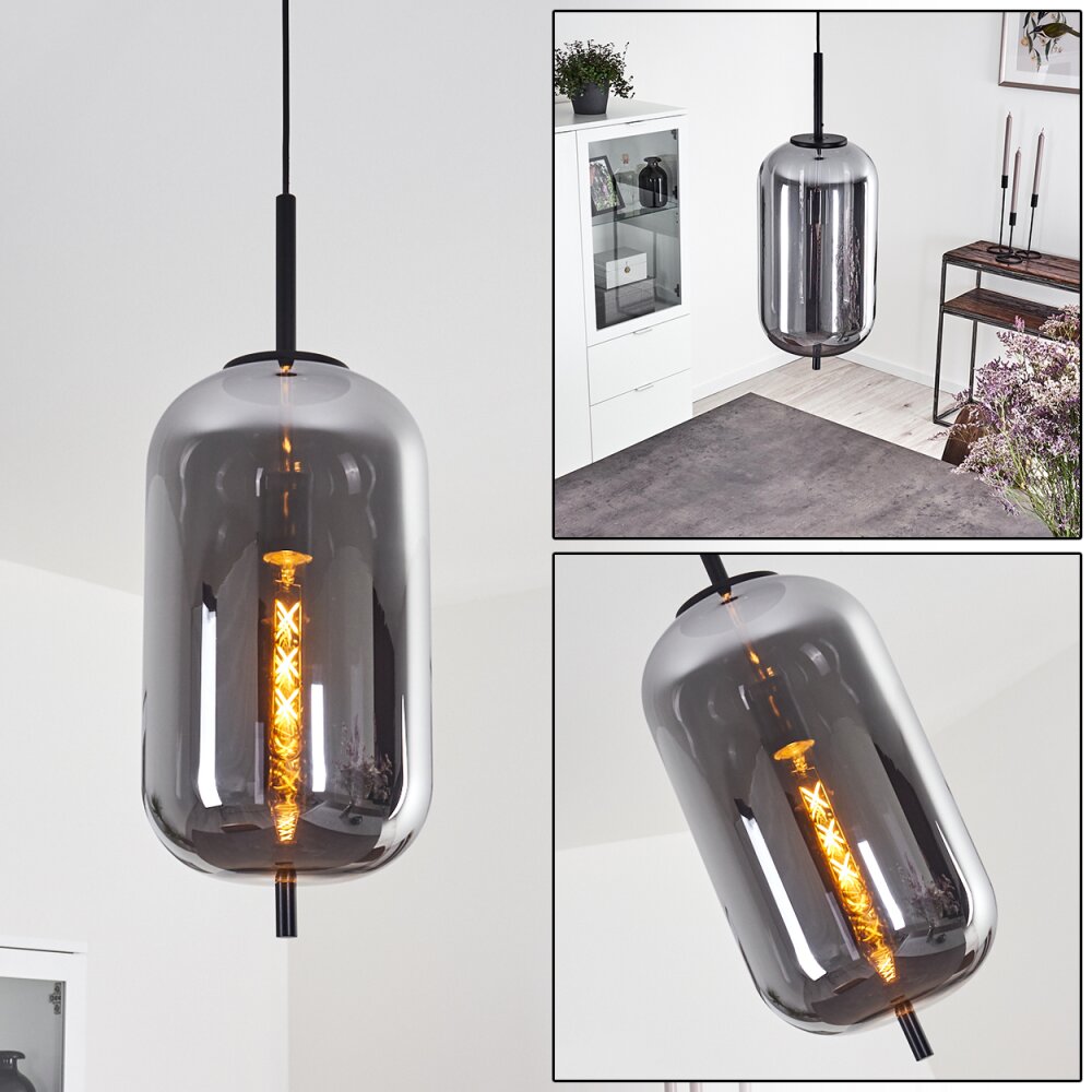 Verbania Lampa Wisząca Czarny, 1-punktowy main product photo