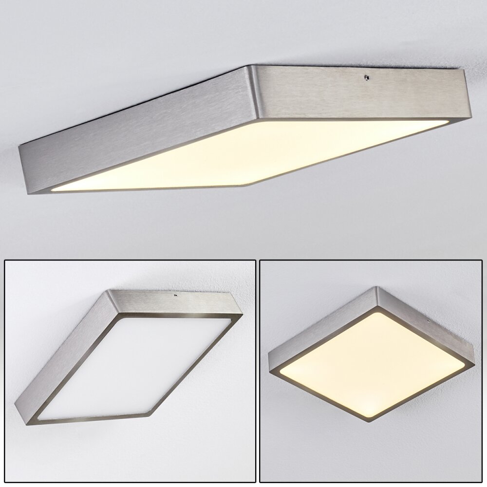 Broglen Lampa Sufitowa LED Nikiel matowy, 1-punktowy main product photo