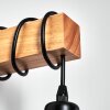 Barbengo Lampa ścienna brązowy, czarny, 1-punktowy