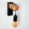 Barbengo Lampa ścienna brązowy, czarny, 1-punktowy