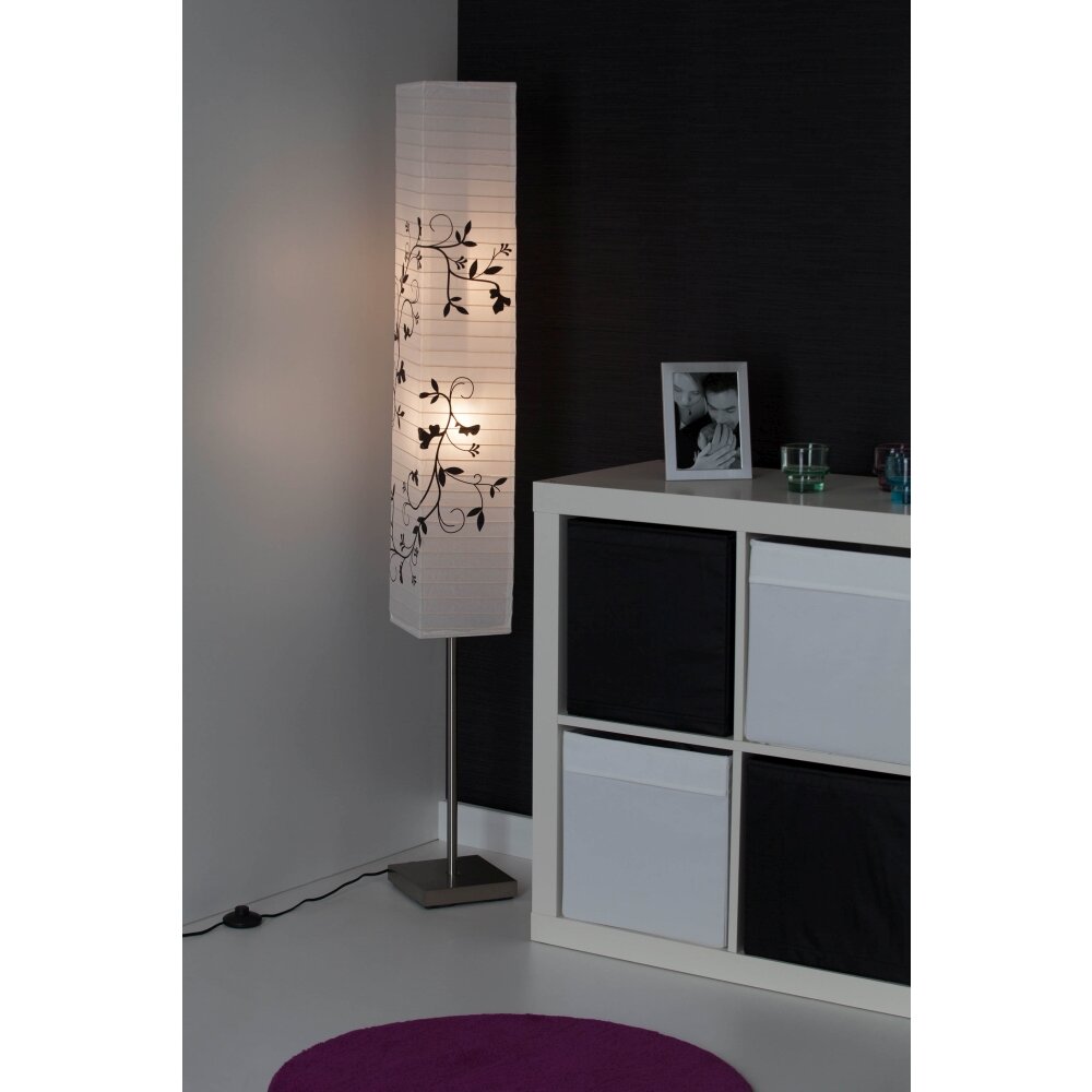 Brilliant Nerva Lampa Stojąca Szary, Biały, 2-punktowe main product photo
