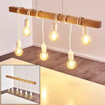 Barbengo Lampa Wisząca biały, 6-punktowe