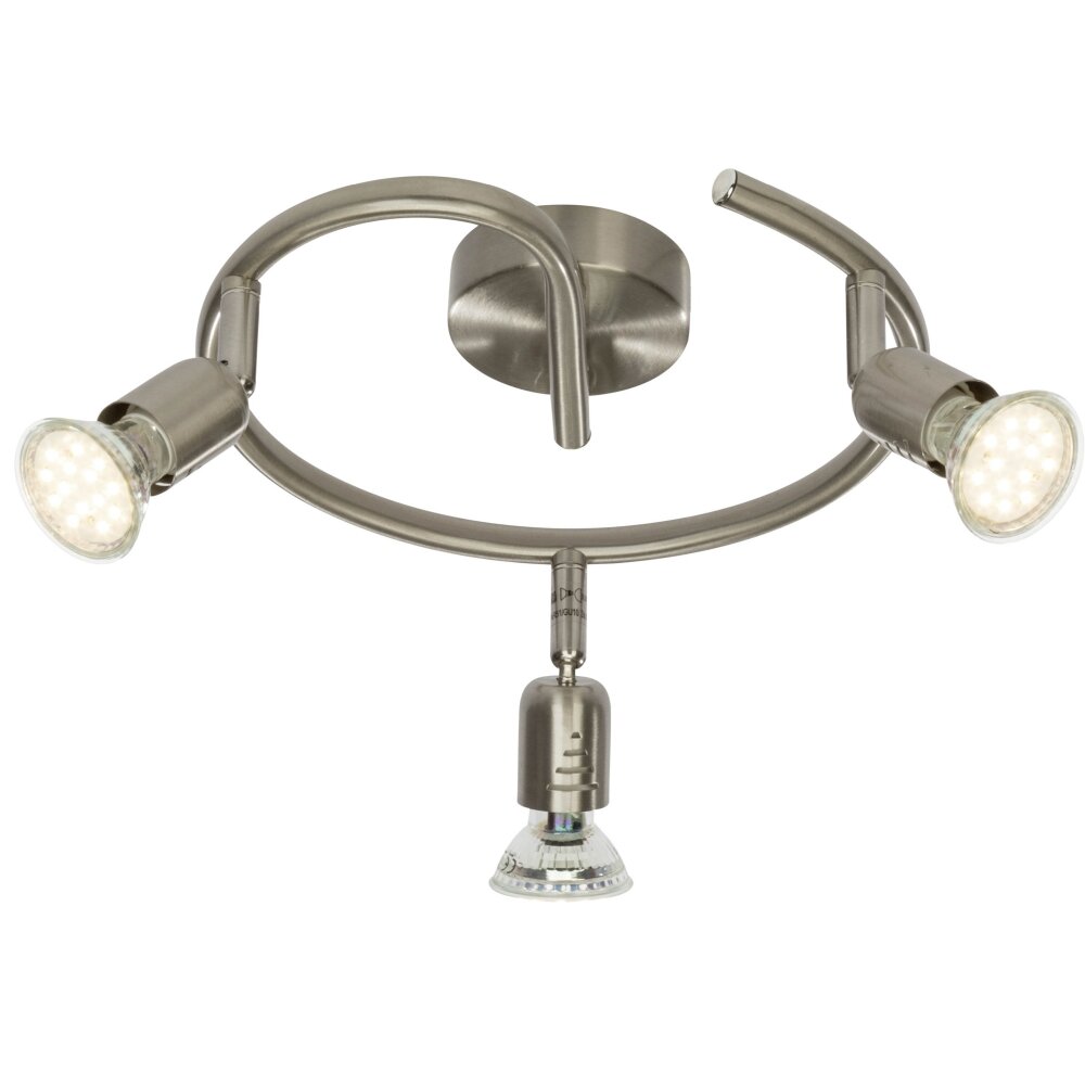 Brilliant Loona Lampa w kształcie rondla z reflektorkami LED Żelazo, 3-punktowe main product photo