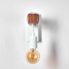 Barbengo Lampa ścienna brązowy, biały, 1-punktowy