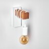 Barbengo Lampa ścienna brązowy, biały, 1-punktowy