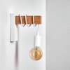 Barbengo Lampa ścienna brązowy, biały, 1-punktowy