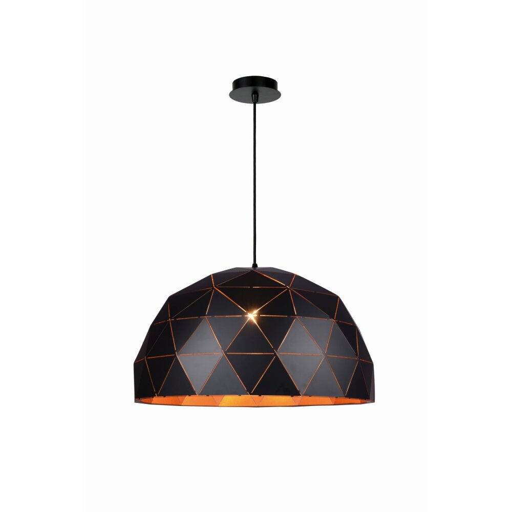 Lucide OTONA Lampa Wisząca Czarny, 3-punktowe main product photo