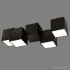 Grossmann ROCKS Lampa Sufitowa LED Czarny, 4-punktowe