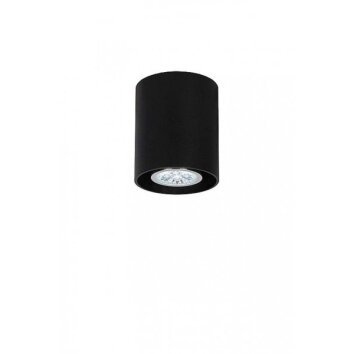 Lucide BODI lampa sufitowa Czarny, 1-punktowy
