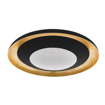 Eglo CANICOSA 2 Oświetlenie ścienne i sufitowe LED Złoty, Czarny, 1-punktowy