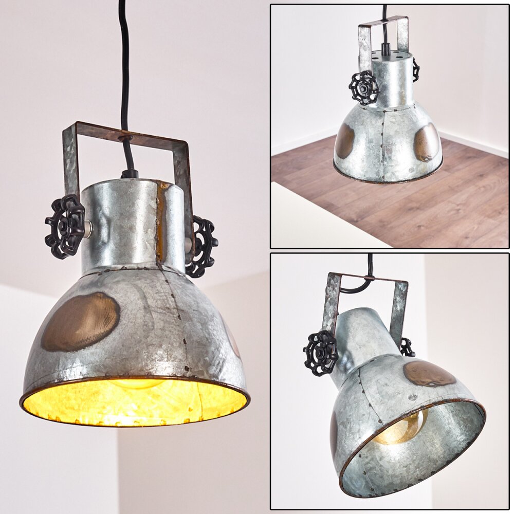 Hora Lampa Wisząca Rdzawy, Srebrny, 1-punktowy main product photo