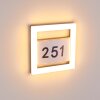 Linna Oświetlenie numeru domu LED Biały, 1-punktowy
