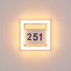 Linna Oświetlenie numeru domu LED Biały, 1-punktowy
