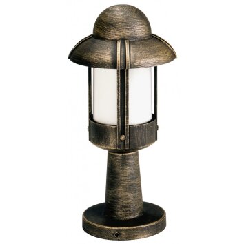 Albert 530 zewnętrzna lampa stojąca Brązowy, Mosiądz, 1-punktowy