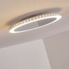 Aitrach Lampa Sufitowa LED Srebrny, 1-punktowy