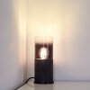 Kuparuk Lampa stołowa W kolorze dymu, Czarny, 1-punktowy