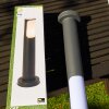 Zewnętrzna Zewnętrzna lampa słupek Nalmaibrück Antracytowy, 1-punktowy