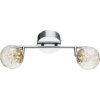 Globo XMAS Lampa Sufitowa LED Nikiel matowy, 2-punktowe