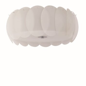 Ideal Lux OVALINO Lampa Sufitowa Biały, 8-punktowe
