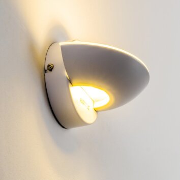 Dominical lampa ścienna LED Biały, 2-punktowe